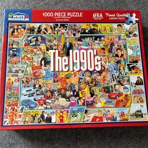 White Mountain Puzzles -The 1990s Puzzle - 1000pc